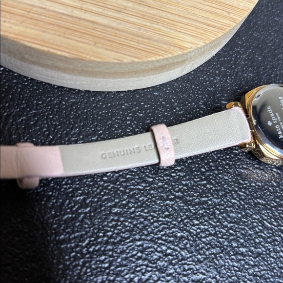 Kate Spade KSW1320 Barrow Vachetta White Dial Pink Leather Strap Women\'s Watch main image 4